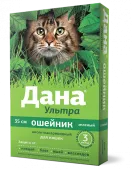 Ош.Дана Ультра против блох и клещей для кошек 35см. ЛИЦ. *16  (Зеленый)