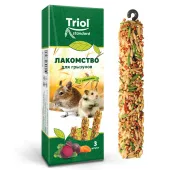 Triol Лакомство для грызунов с овощами (уп. 3 шт), 80г, Standard
