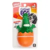 GiGwi Игрушка для собак Крокодил-неваляшка с пищалкой 14см, серия EGG
