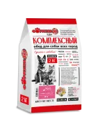 Формула 365 АКЦИЯ! сухой корм для взрослых собак средних и средне-крупных пород Телятина, Кролик и рис 2 кг