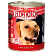 BIG DOG Консервы для собак говядина, 850 г