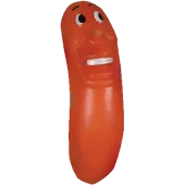 Зооник Игрушка для собак, Сосиска, 11 см