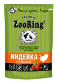 ZOORING Пауч Сочные кусочки в соусе Индейка с клюквой для кошек 85 г