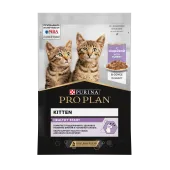 Pro Plan Junior Nutri Savour, для котят в возрасте от 6 недель до 1 года, с индейкой в соусе, 85 г