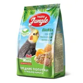 Happy Jungle корм для средних попугаев при линьке 500 г