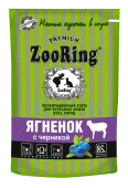 ZOORING Пауч Сочные кусочки в соусе Ягненок с черникой для кошек 85 г