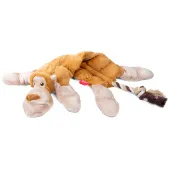 GiGwi Игрушка для собак Обезьяна с 19 пищалками 40/50см, серия CATCH & FETCH