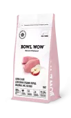 BOWL WOW Корм сухой для собак средних пород: индейка, рис, яблоко, 150 г