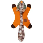 GiGwi Игрушка для собак Лисичка шуршащая с пищалками 37см, серия CATCH & FETCH ECO