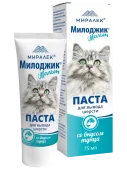 Миралек Мальт паста для вывода шерсти с тунцом, 75 мл