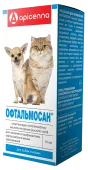 Apicenna Капли глазные Офтальмосан для кошек и собак, 15 мл