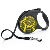 Triol Flexi Поводок-рулетка для собак Flexi Joy Lemon M 5м до 25кг, лента