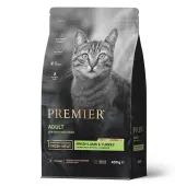 PREMIER Cat Lamb&Turkey ADULT (Свежее мясо ягненка с индейкой для кошек)