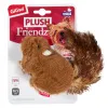 GiGwi Игрушка для собак Белка с пищалкой 15см, серия PLUSH FRIENDZ