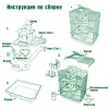 Triol Клетка YD303 для мелких животных, эмаль, 350*260*460мм