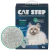 Cat Step Наполнитель комкующийся минеральный Compact Carbon Power, 6 л