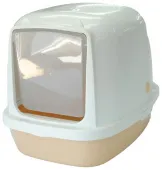 Homecat Туалет закрытый для кошек, бежевый, 53*39*48 см