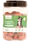 BIOHAUS Лакомство для собак Косточки утиные, 750 г BHS009