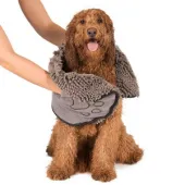 Dog Gone Smart Полотенце Dirty Dog Shammy для собак, 33*79 см, серое