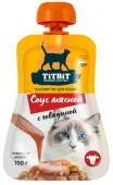 TiTBiT Лакомство для кошек Соус мясной с говядиной 100 г
