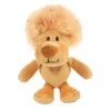 GiGwi Игрушка для собак Лев с пищалкой 13см, серия PLUSH FRIENDZ