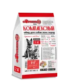 Формула 365 Сухой корм для взрослых собак мини и средних пород Вкусная говядина и рис 2 кг