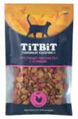 TiTBiT Лакомство для кошек хрустящее с курицей 60г