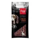TiTBiT Дикий зов Лакомство для собак Колбаса с мясом оленя и брусникой 85 г 27738