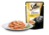 Sheba PLEASURE, влажный корм для кошек, курица с индейкой, 85 г