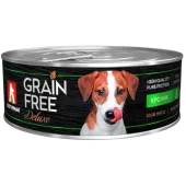 Зоогурман Grain Free, консервы для собак, Кролик, 100 г