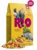 Rio Гурмэ Корм для средних и крупных попугаев, 250 г