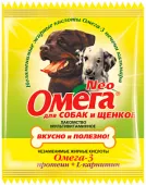 Астрафарм ОМЕГА NEO Мультивитаминное лакомство для собак и щенков, с протеином и L карнитин, 15 таблеток