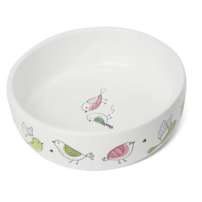 Triol Миска керамическая "Птички", 0,35л
