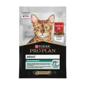Pro Plan Maintenance влажный корм для взрослых кошек, с говядиной в соусе, 85 г