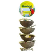 Bambini Игрушка Bambini Pets для средних и крупных попугаев "Четыре кокоса" 26 см
