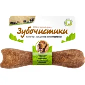 Деревенские лакомства Зубочистики Косточка жевательная для собак средних пород 10-25 кг Говядина 1 шт (95 г)