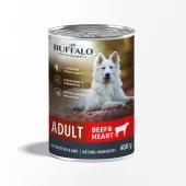 Mr.Buffalo Консервы ADULT для собак, говядина и сердце, 400 г