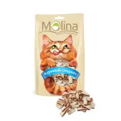 Molina Лакомство для кошек Куриный сендвич, 80 г
