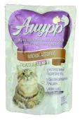 Амурр Влажный корм для кошек в желе, мясное ассорти, 100 г