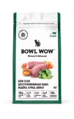BOWL WOW Fresh Meat Корм сухой с индейкой, курицей и шпинатом для стерилизованных кошек, 4 кг