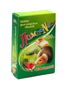 ЛимпоNEO корм для морских свинок с овощами, 400 г