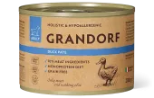 GRANDORF Консервы для собак Паштет из утки 200 г