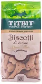 TiTBiT Лакомство для собак Biscotti Печенье для собак с бараниной, 350 г