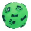 Triol Игрушка для собак "Мяч с лапками и косточками", d75мм