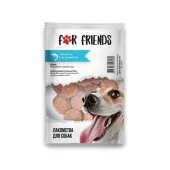 For Friends Лакомство для собак «Монетки из креветки» 50 г