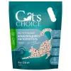  Растительный комкующийся наполнитель тофу Cat's choice "без аромата"2,5 кг