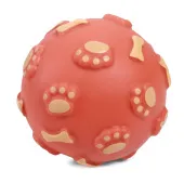 Triol Игрушка для собак "Мяч с лапками и косточками", d75мм