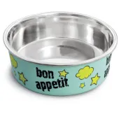 Triol Миска металлическая на резинке "Bon Appetit", 0,15л