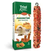 Triol Лакомство для грызунов с мёдом (уп. 3 шт), 80г, Standard