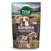 Triol Лакомство для собак PLANET FOOD "Трахея конская в колечках", 30г